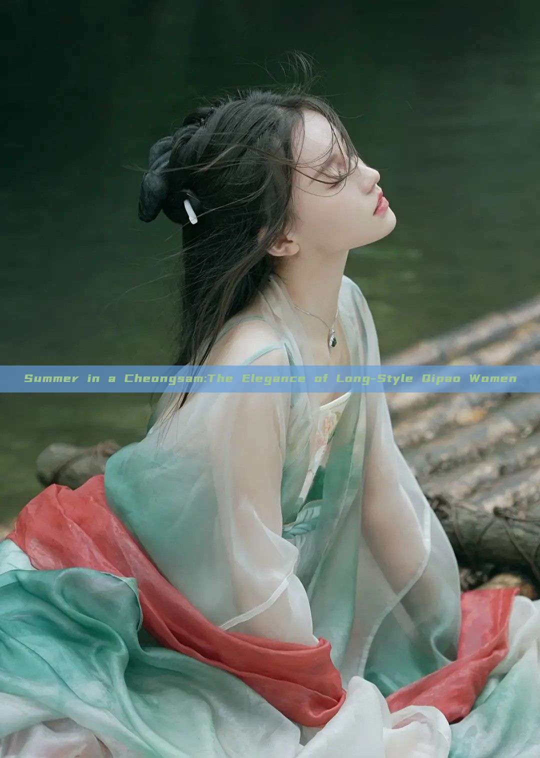 Summer in a Cheongsam:The Elegance of Long-Style Qipao Women Summer in a Cheongsam:The Elegance of Long-Style Qipao Women