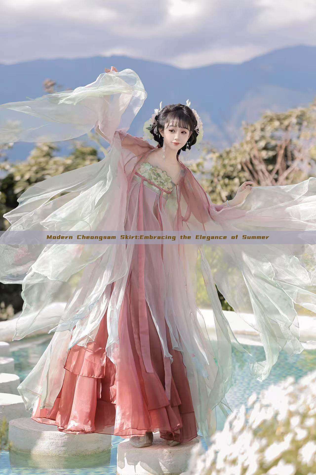 Modern Cheongsam Skirt:Embracing the Elegance of Summer Modern Cheongsam Skirt:Embracing the Elegance of Summer