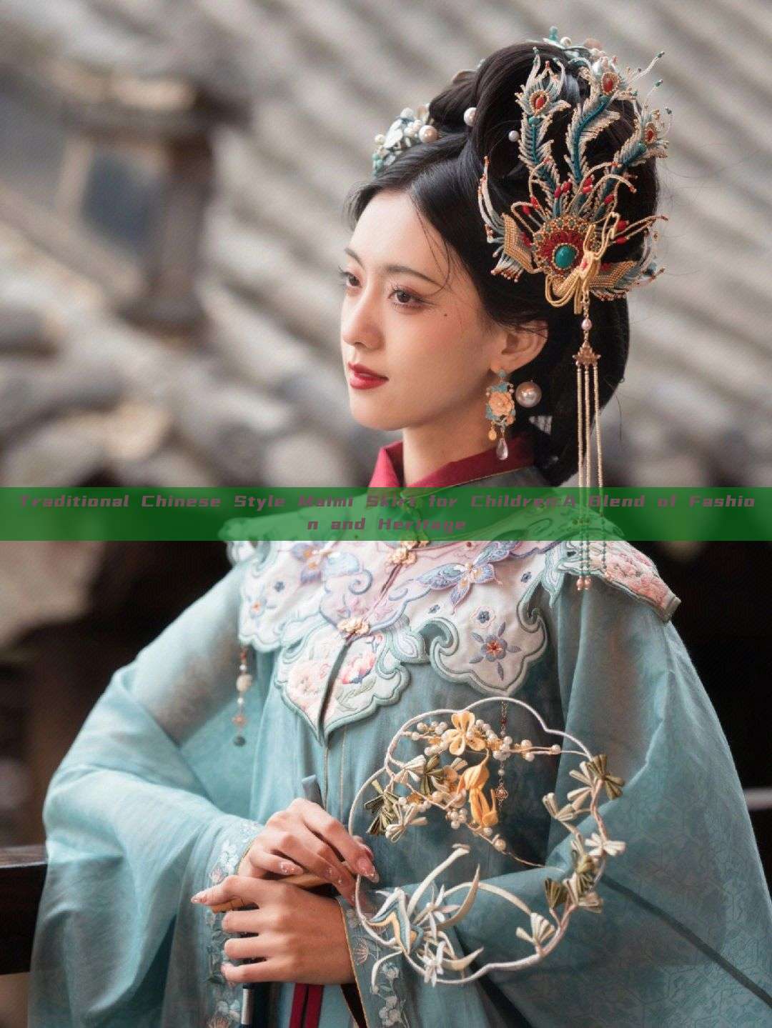 Traditional Chinese Style Maimi Skirt for Children:A Blend of Fashion and Heritage Traditional Chinese Style Maimi Skirt for Children:A Blend of Fashion and Heritage