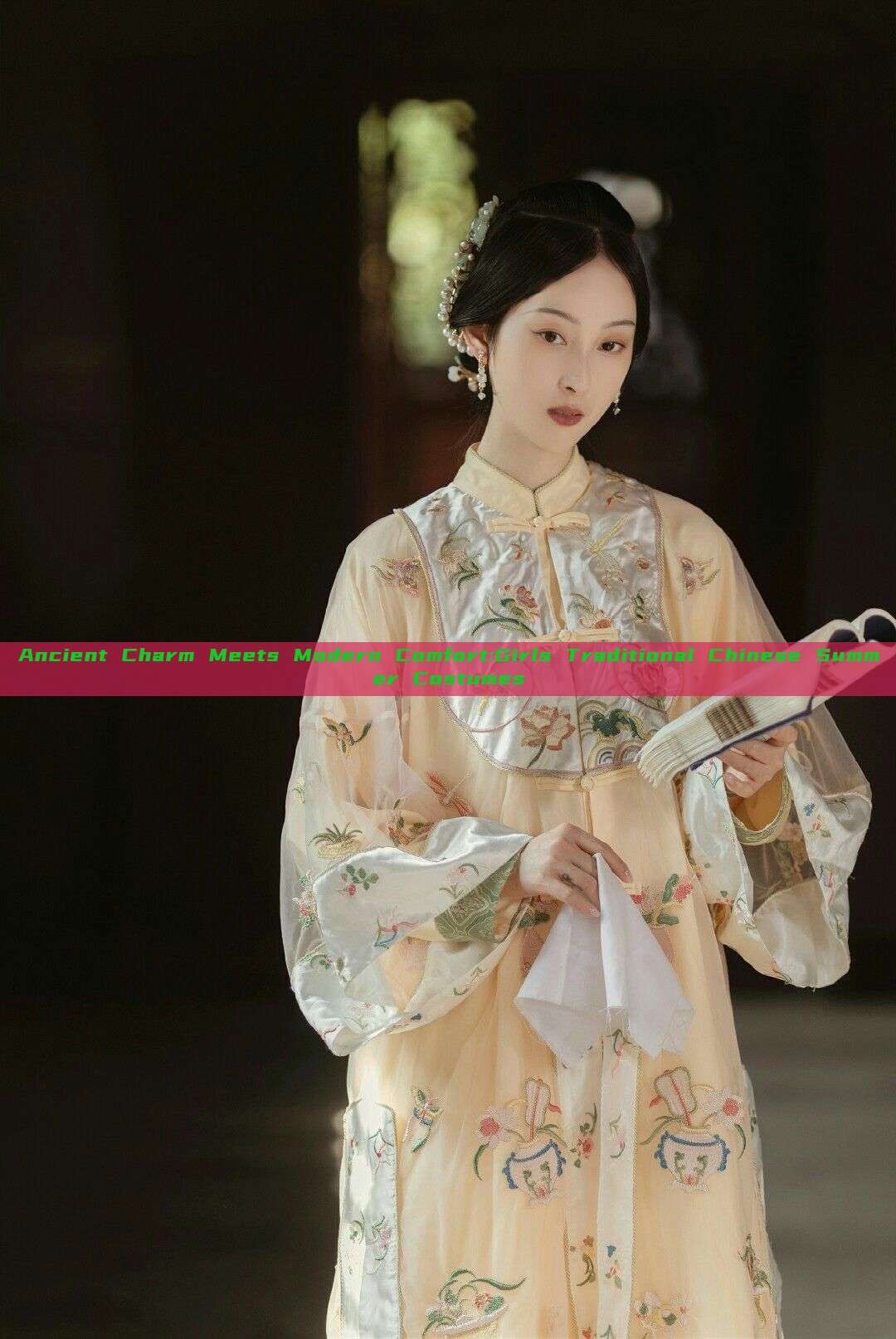 Ancient Charm Meets Modern Comfort:Girls Traditional Chinese Summer Costumes Ancient Charm Meets Modern Comfort:Girls Traditional Chinese Summer Costumes