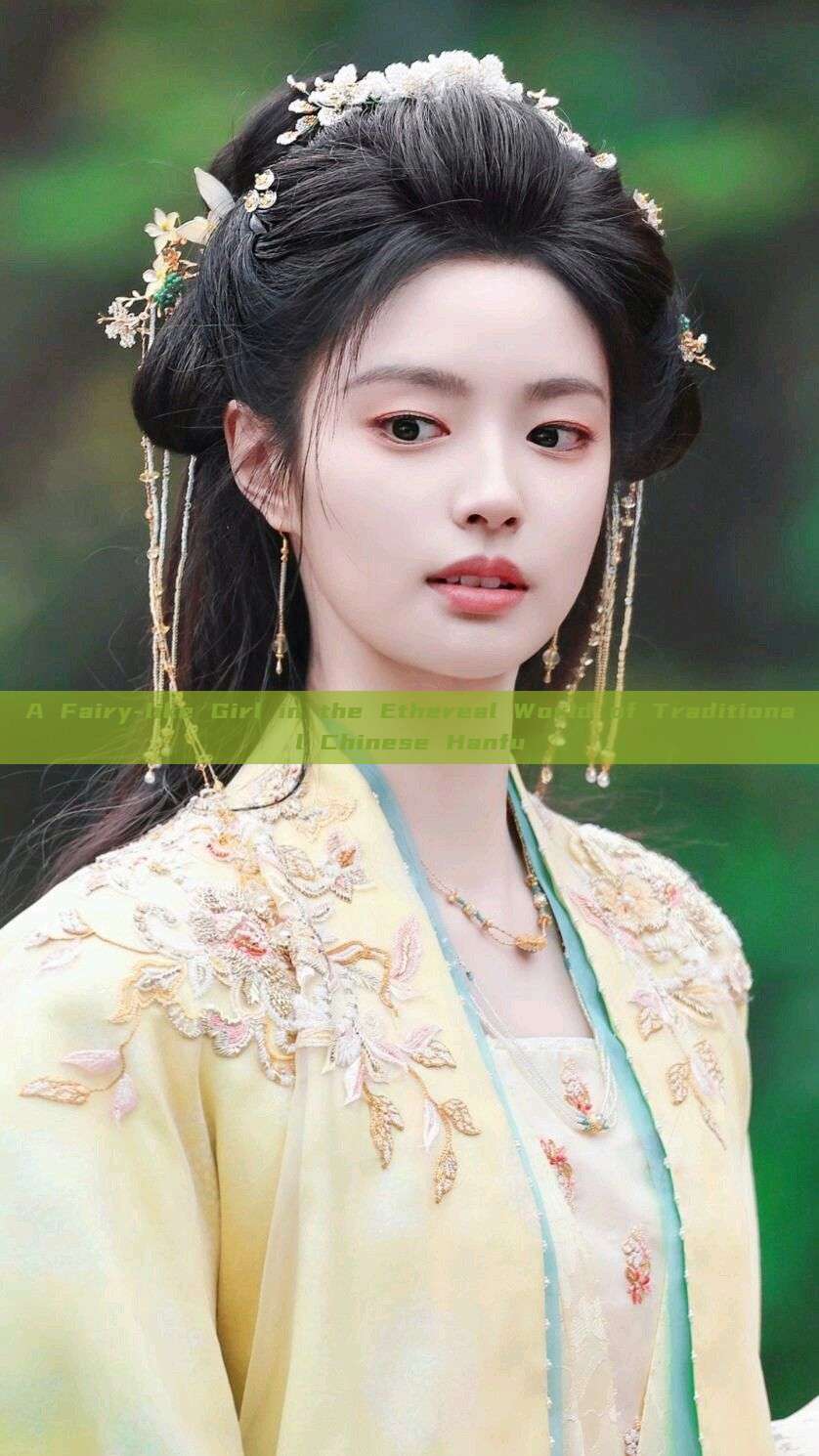 A Fairy-like Girl in the Ethereal World of Traditional Chinese Hanfu A Fairy-like Girl in the Ethereal World of Traditional Chinese Hanfu