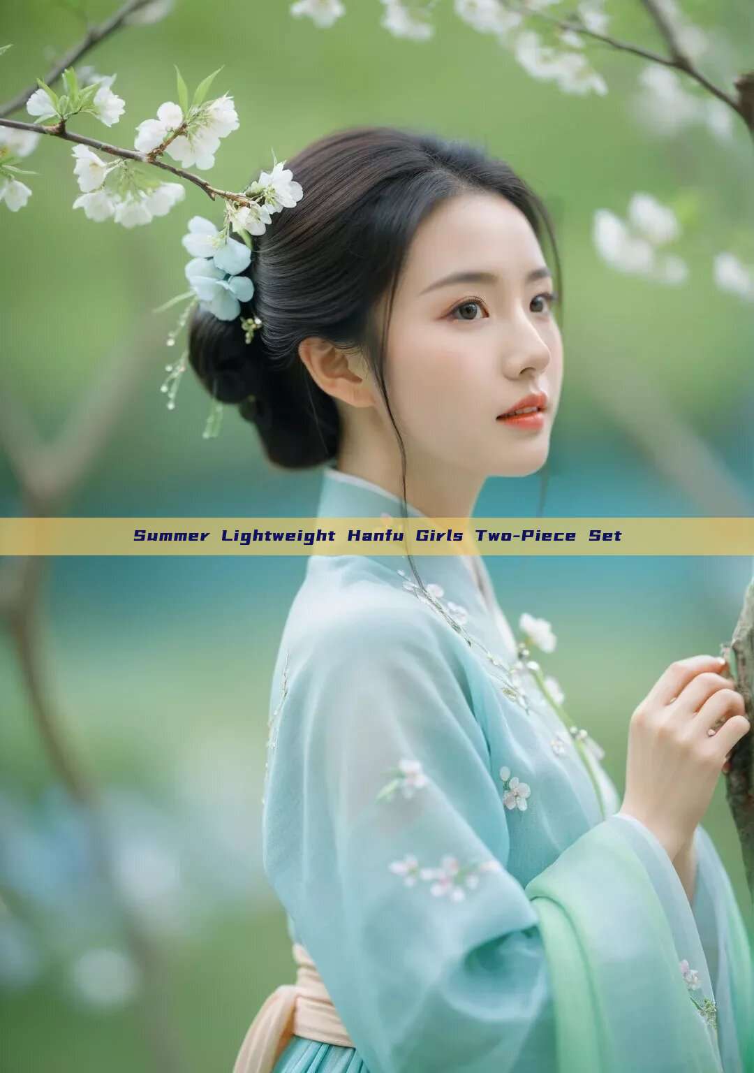 Summer Lightweight Hanfu Girls Two-Piece Set Summer Lightweight Hanfu Girls Two-Piece Set