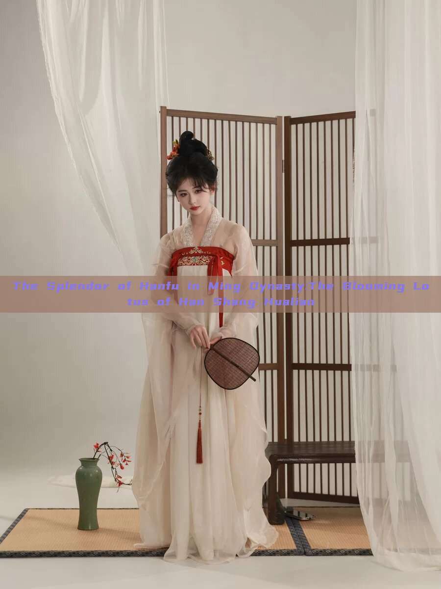 The Splendor of Hanfu in Ming Dynasty:The Blooming Lotus of Han Shang Hualian The Splendor of Hanfu in Ming Dynasty:The Blooming Lotus of Han Shang Hualian