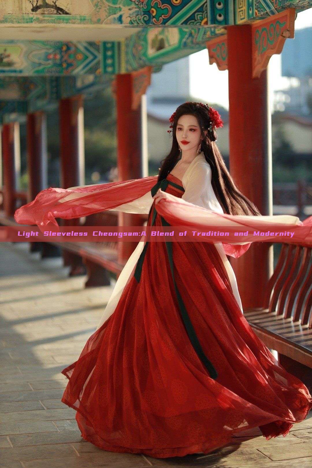 Light Sleeveless Cheongsam:A Blend of Tradition and Modernity Light Sleeveless Cheongsam:A Blend of Tradition and Modernity