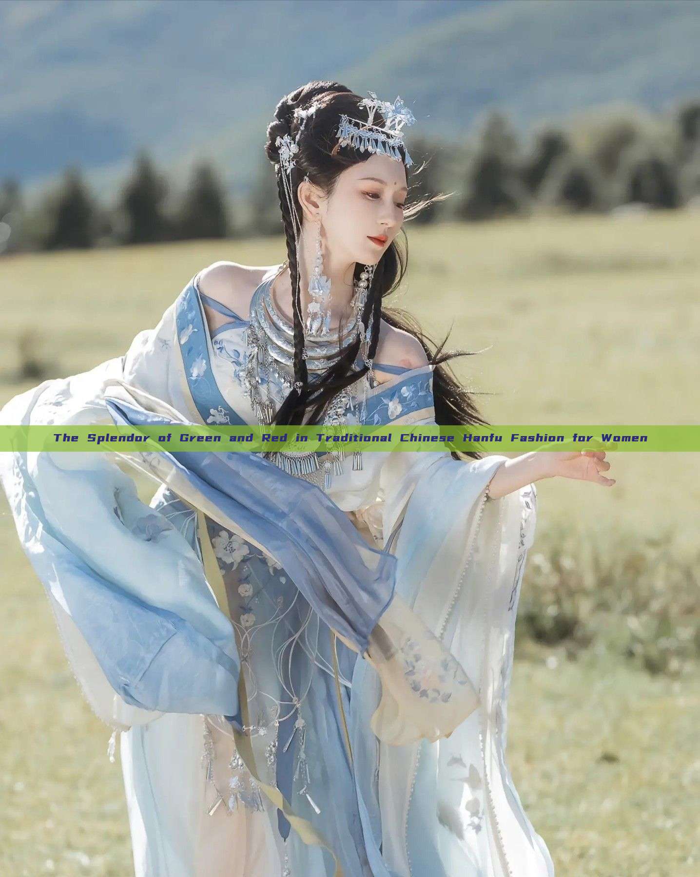 The Splendor of Green and Red in Traditional Chinese Hanfu Fashion for Women The Splendor of Green and Red in Traditional Chinese Hanfu Fashion for Women