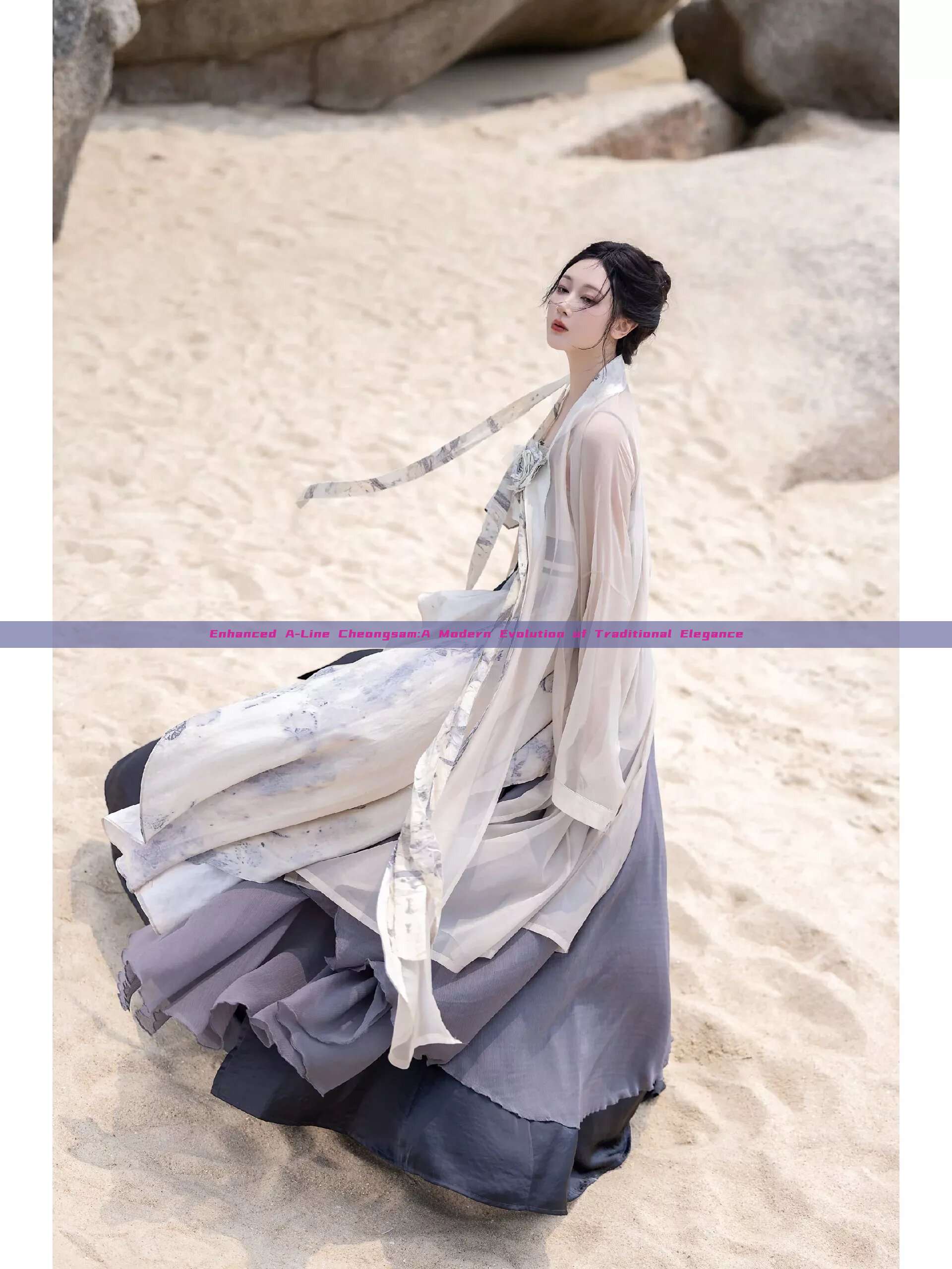 Enhanced A-Line Cheongsam:A Modern Evolution of Traditional Elegance Enhanced A-Line Cheongsam:A Modern Evolution of Traditional Elegance