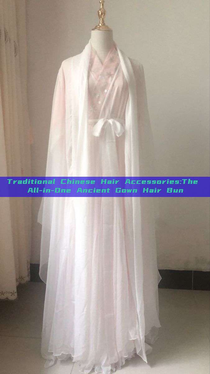 Traditional Chinese Hair Accessories:The All-in-One Ancient Gown Hair Bun Traditional Chinese Hair Accessories:The All-in-One Ancient Gown Hair Bun