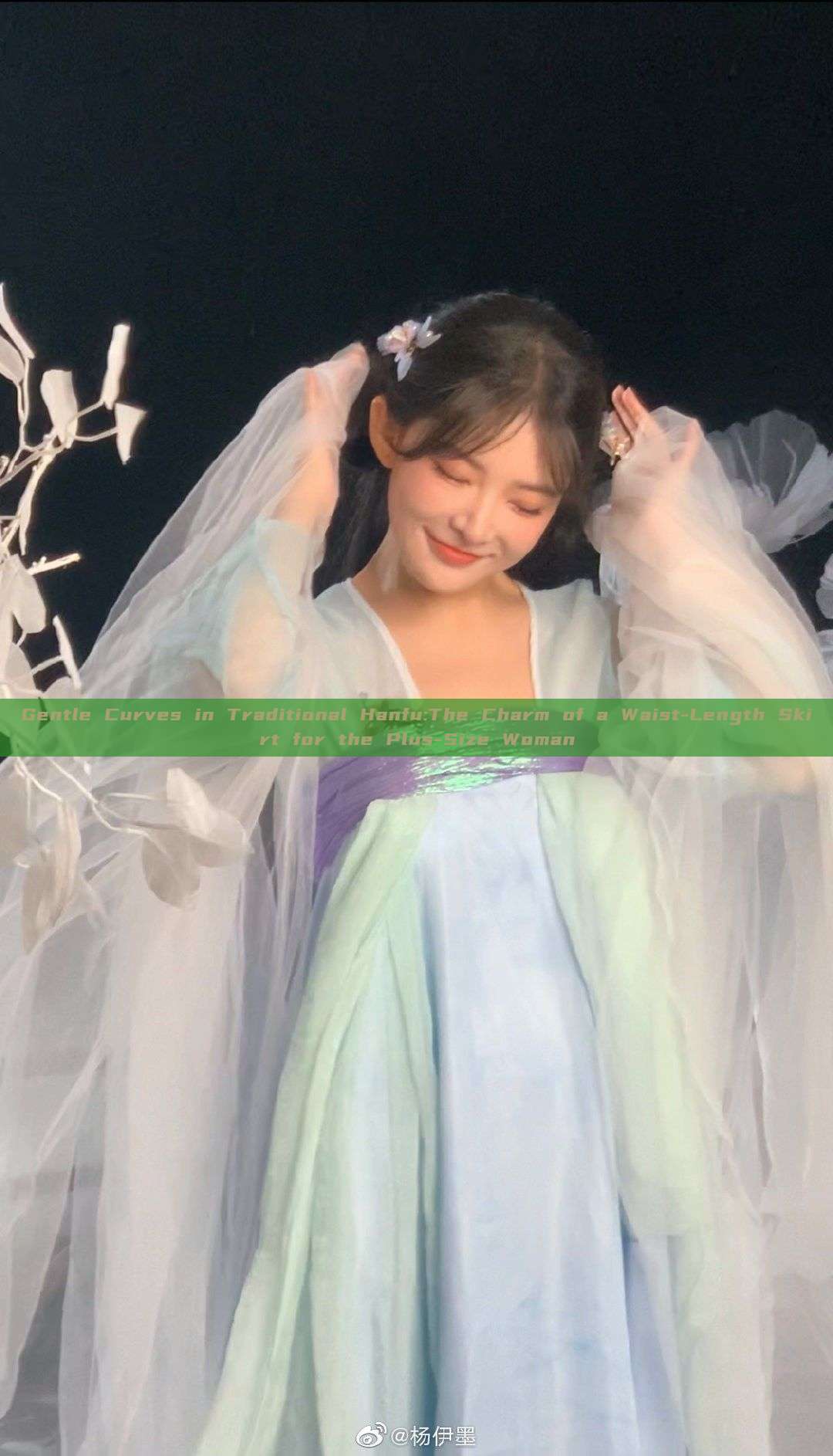 Gentle Curves in Traditional Hanfu:The Charm of a Waist-Length Skirt for the Plus-Size Woman Gentle Curves in Traditional Hanfu:The Charm of a Waist-Length Skirt for the Plus-Size Woman