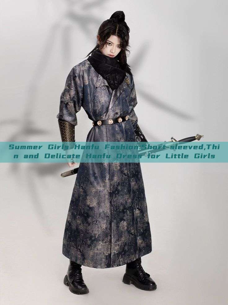 Summer Girls Hanfu Fashion:Short-sleeved,Thin and Delicate Hanfu Dress for Little Girls Summer Girls Hanfu Fashion:Short-sleeved,Thin and Delicate Hanfu Dress for Little Girls