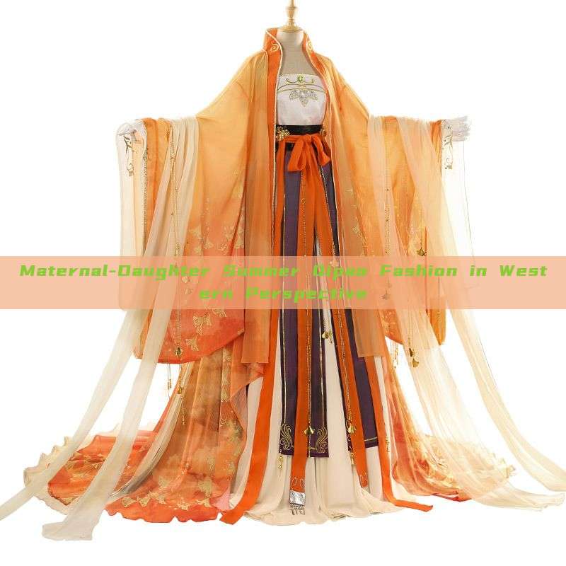 Maternal-Daughter Summer Qipao Fashion in Western Perspective Maternal-Daughter Summer Qipao Fashion in Western Perspective