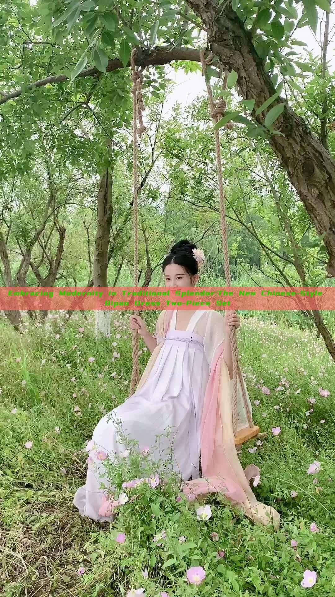 Embracing Modernity in Traditional Splendor:The New Chinese-Style Qipao Dress Two-Piece Set Embracing Modernity in Traditional Splendor:The New Chinese-Style Qipao Dress Two-Piece Set