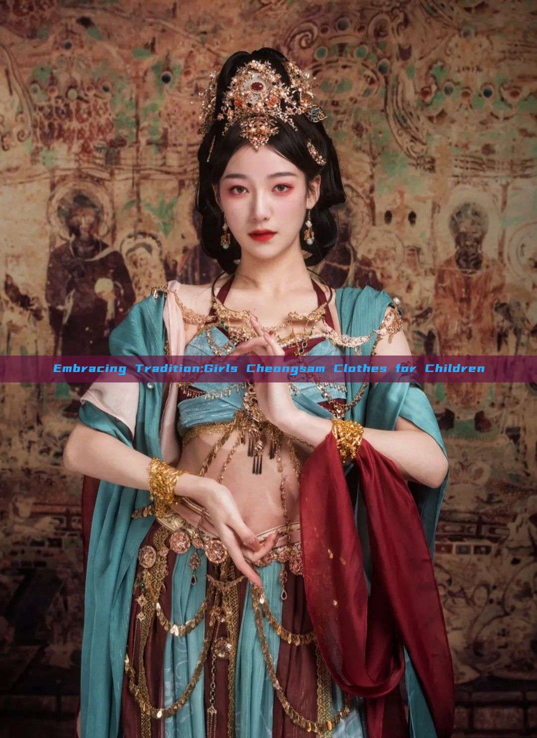 Embracing Tradition:Girls Cheongsam Clothes for Children