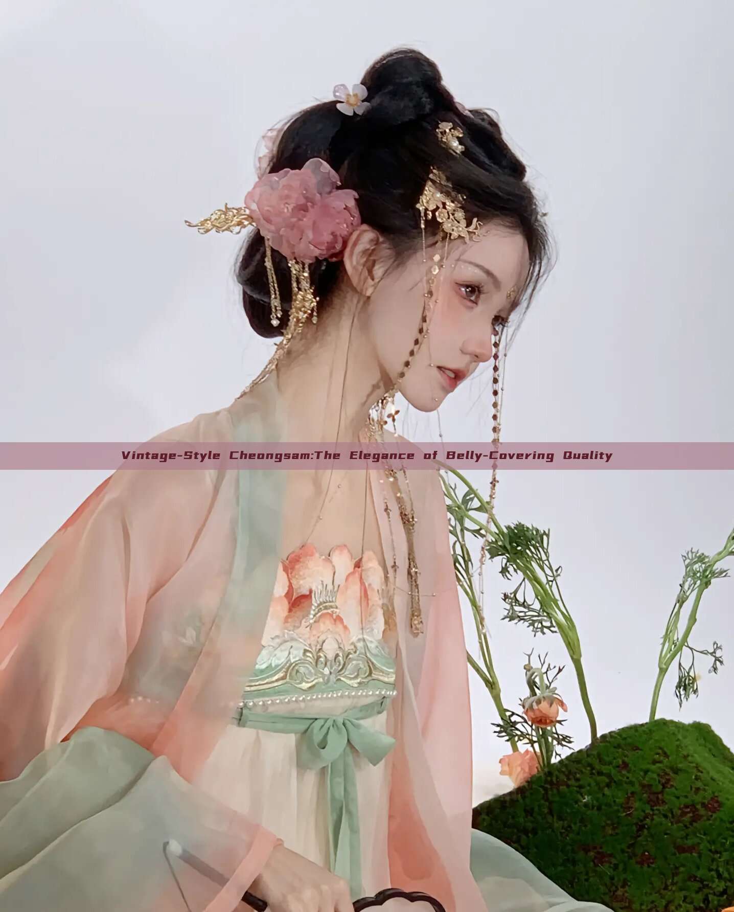 Vintage-Style Cheongsam:The Elegance of Belly-Covering Quality Vintage-Style Cheongsam:The Elegance of Belly-Covering Quality