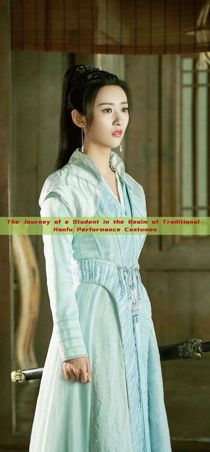 The Journey of a Student in the Realm of Traditional Hanfu Performance Costumes