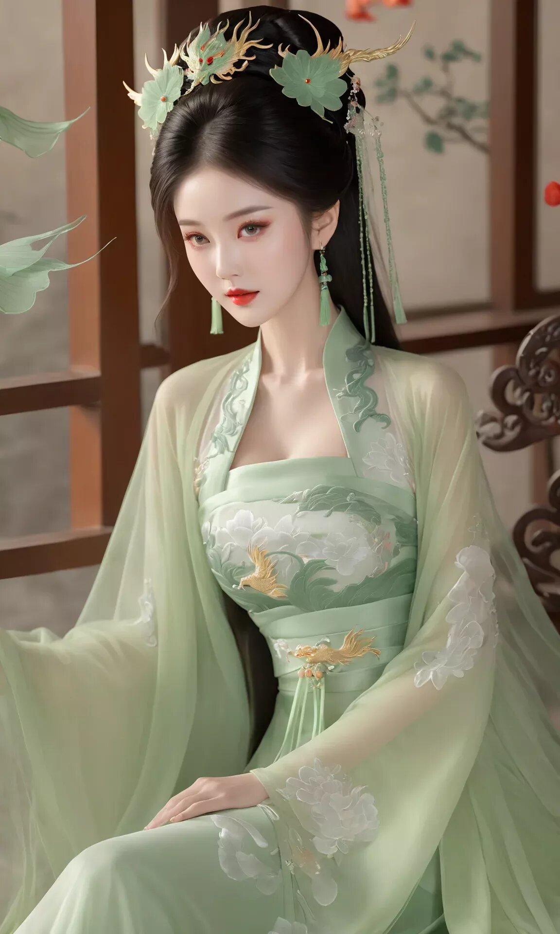 Elegant Hanfu Hair Accessories for Little Girls:The Charm of Hair Ribbons Elegant Hanfu Hair Accessories for Little Girls:The Charm of Hair Ribbons