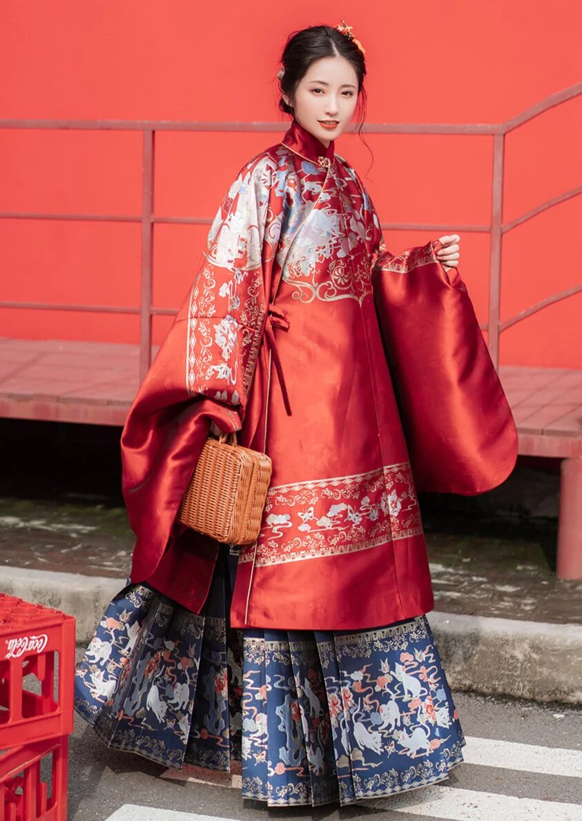 A Blue Hanfu Girl Child:Embracing Tradition in Modern Times A Blue Hanfu Girl Child:Embracing Tradition in Modern Times