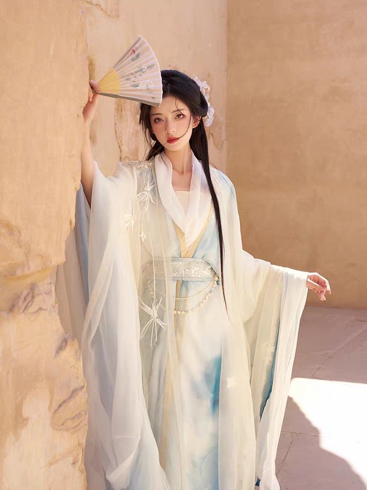Winter Elegance:The White Cheongsam Woman Winter Elegance:The White Cheongsam Woman