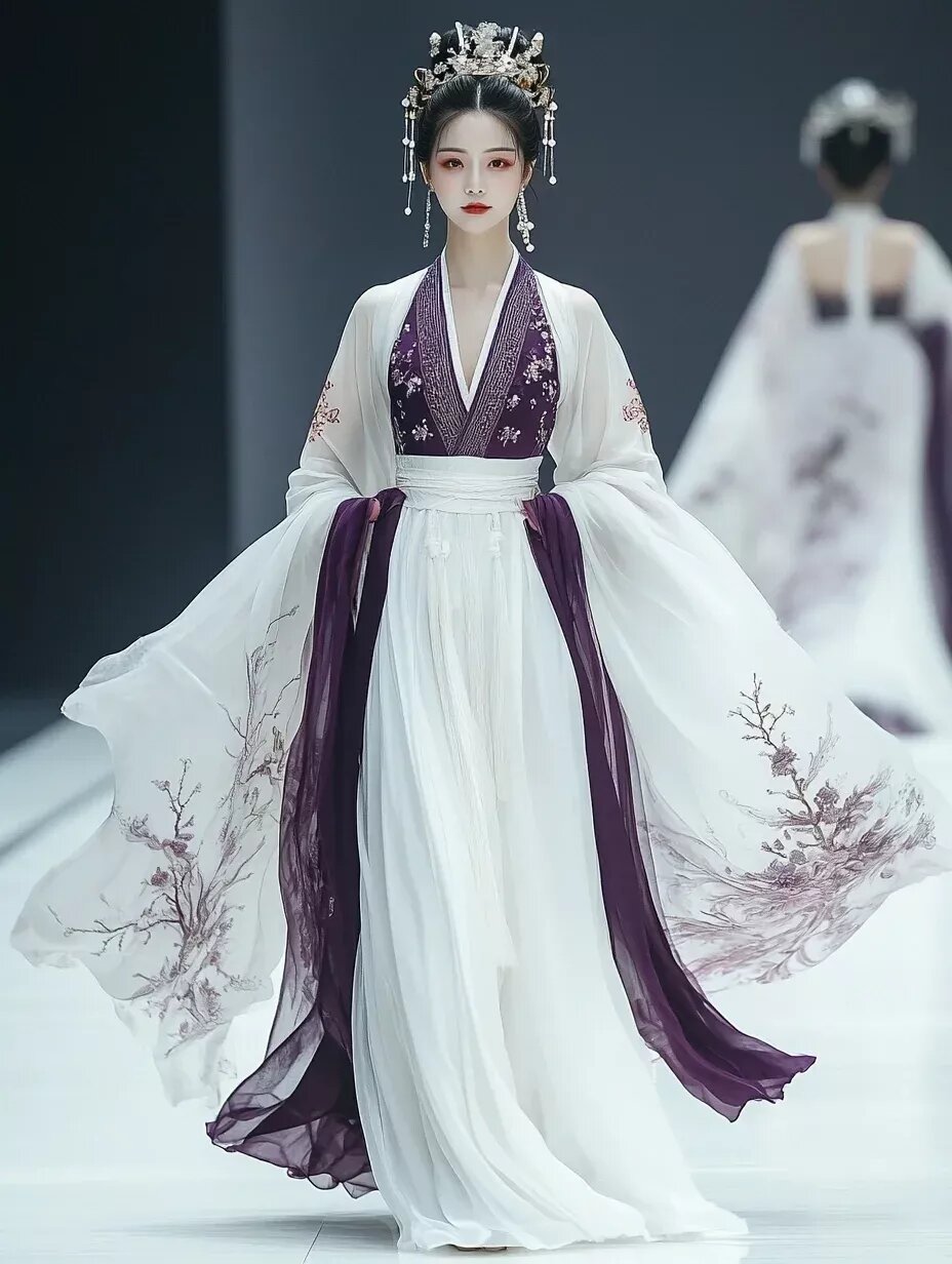 Exploring the Splendor of Song Dynasty Four-Piece Hanfu Sets Exploring the Splendor of Song Dynasty Four-Piece Hanfu Sets