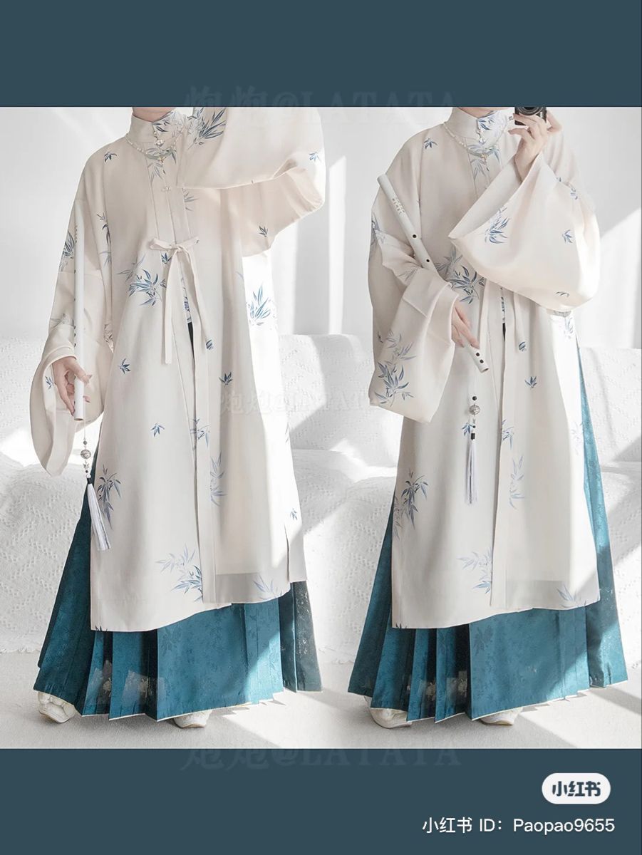 Petite in a Tang-Style Hanfu Qixiong Ruqun:The Charm of Traditional Chinese Clothing Petite in a Tang-Style Hanfu Qixiong Ruqun:The Charm of Traditional Chinese Clothing