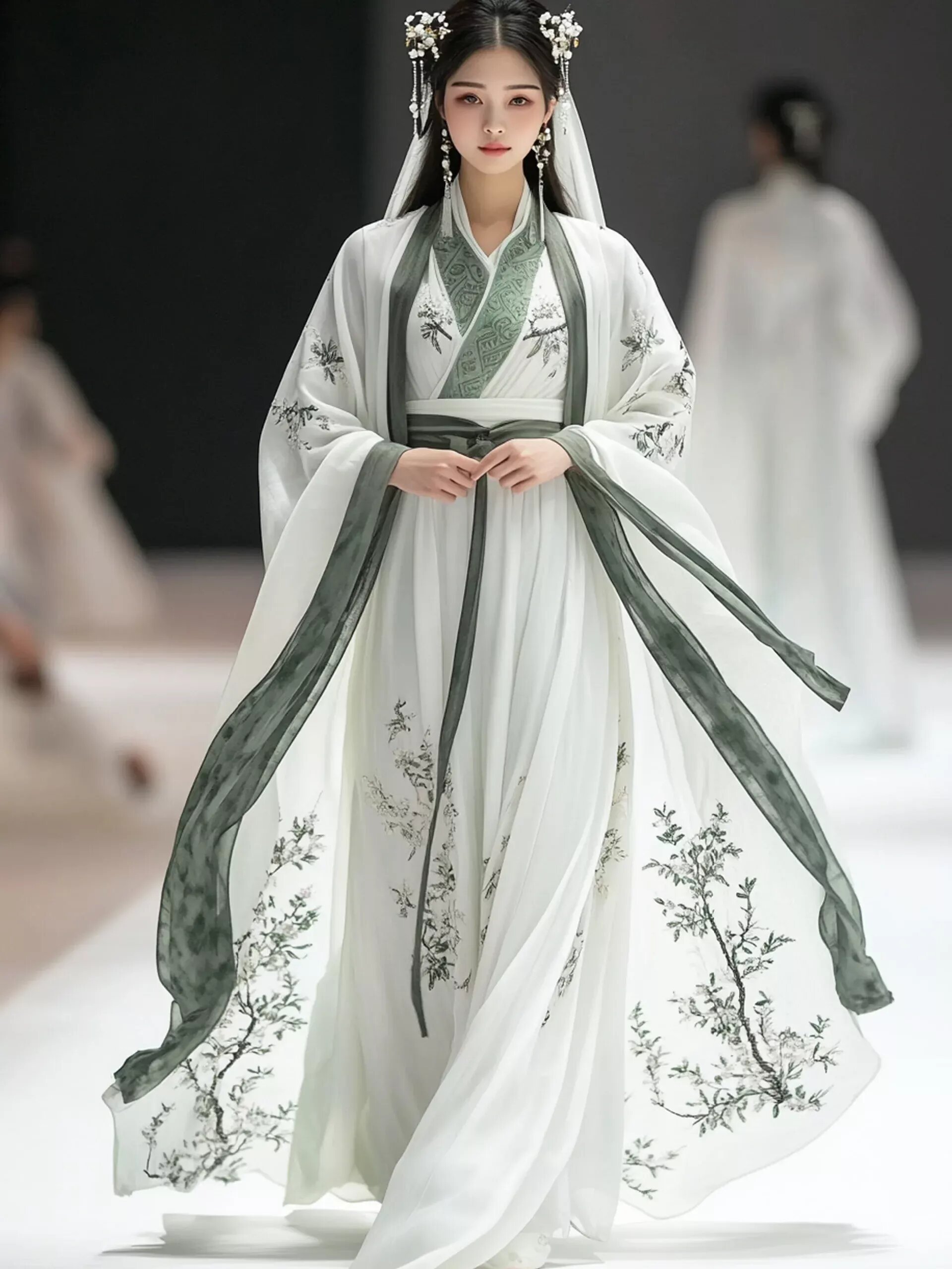 Daily Wear Song-Style Hanfu Pants:A Closer Look into Traditional Elegance Daily Wear Song-Style Hanfu Pants:A Closer Look into Traditional Elegance