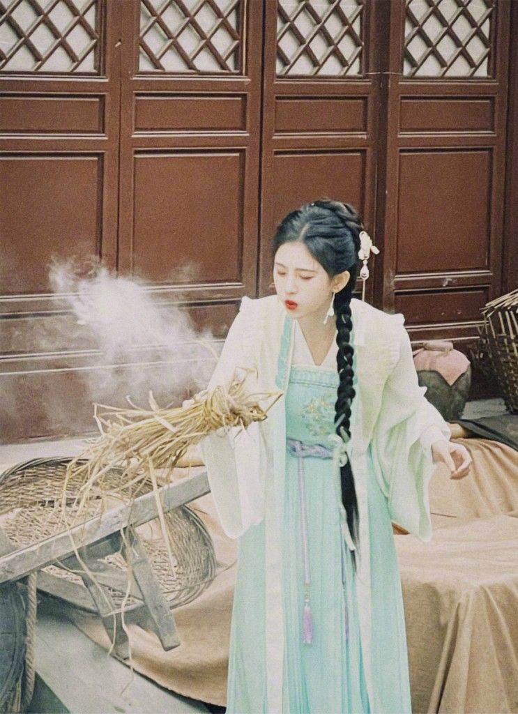 The Beauty of Apricot Blossoms and the Elegance of Traditional Chinese Clothing The Beauty of Apricot Blossoms and the Elegance of Traditional Chinese Clothing