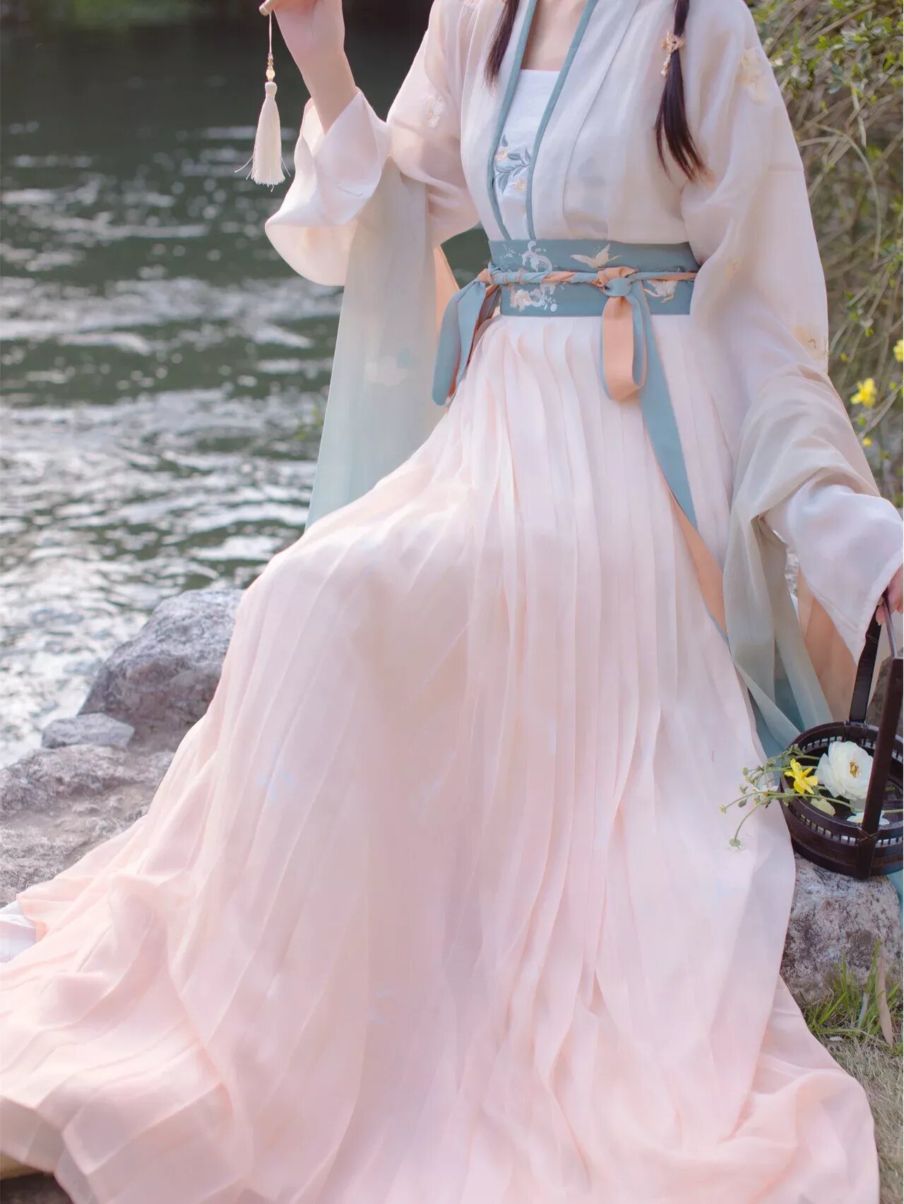 Traditional Charm of a Tang Suit Girls Jacket