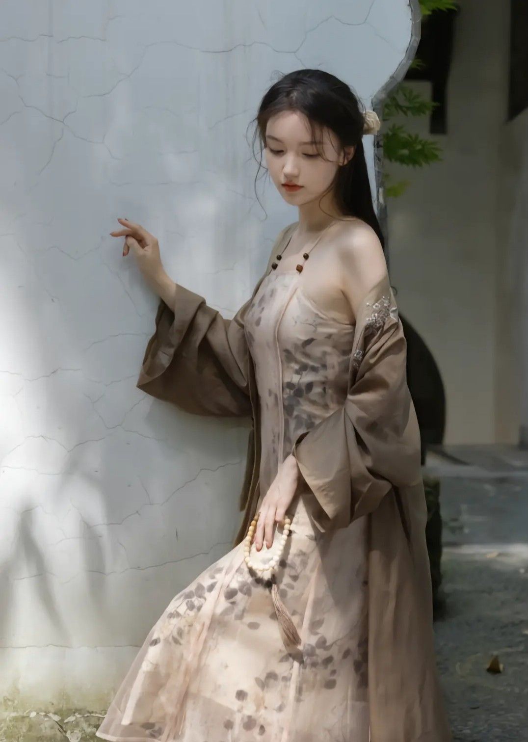 The Chilling Elegance of Silk Cheongsam