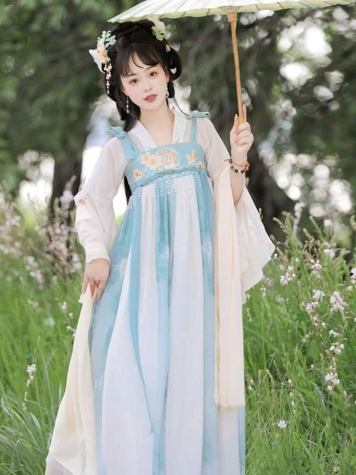 Childrens Traditional Hanfu Summerwear for 9-Year-Old Kids Childrens Traditional Hanfu Summerwear for 9-Year-Old Kids