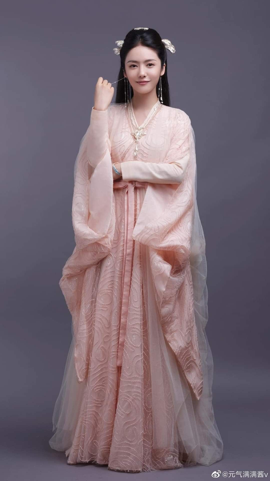 The Enchanting Journey of a Little Princess in Her Hanfu Shoes