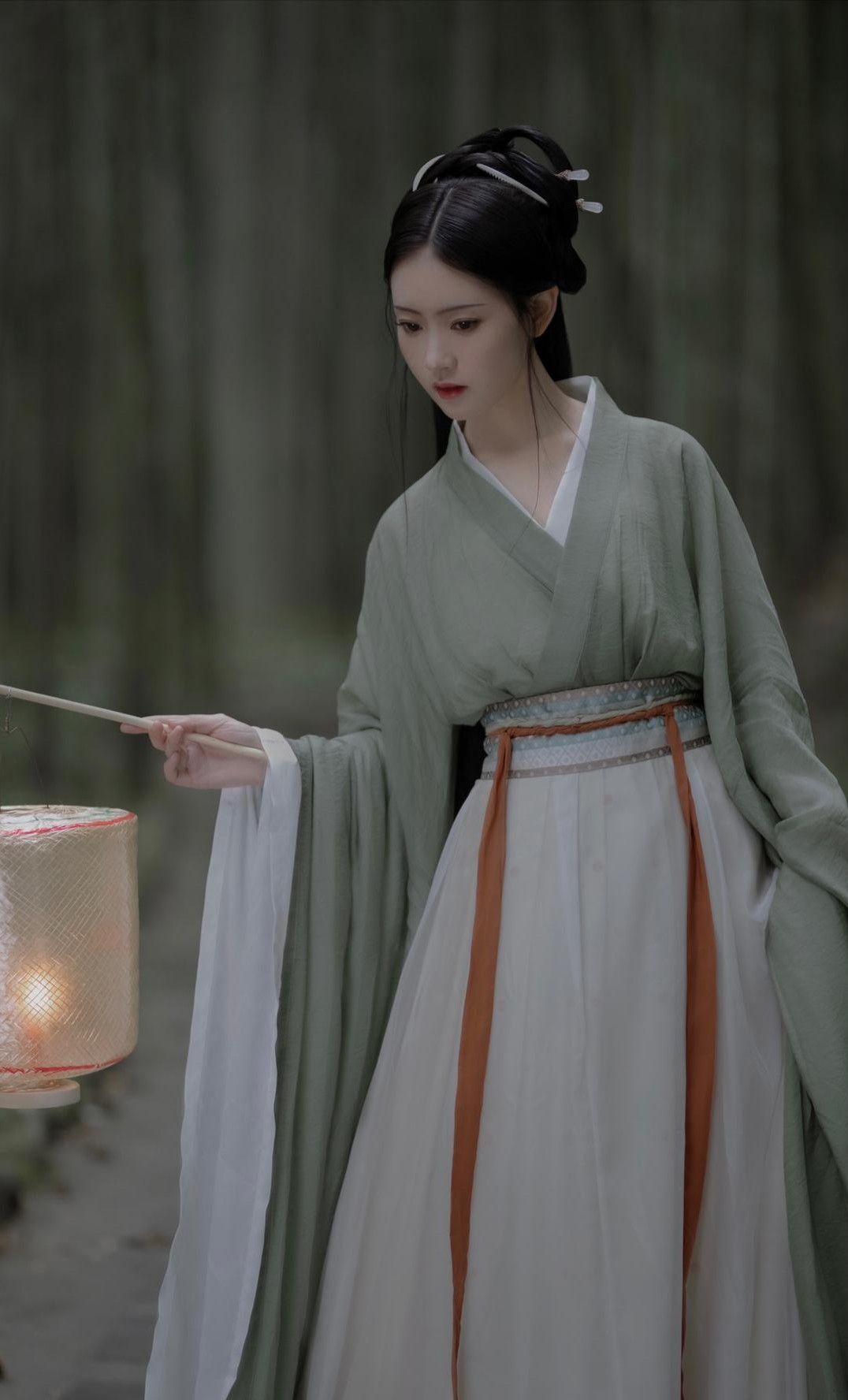 The Far Mountain Gray Original Hanfu National Style Gallery The Far Mountain Gray Original Hanfu National Style Gallery