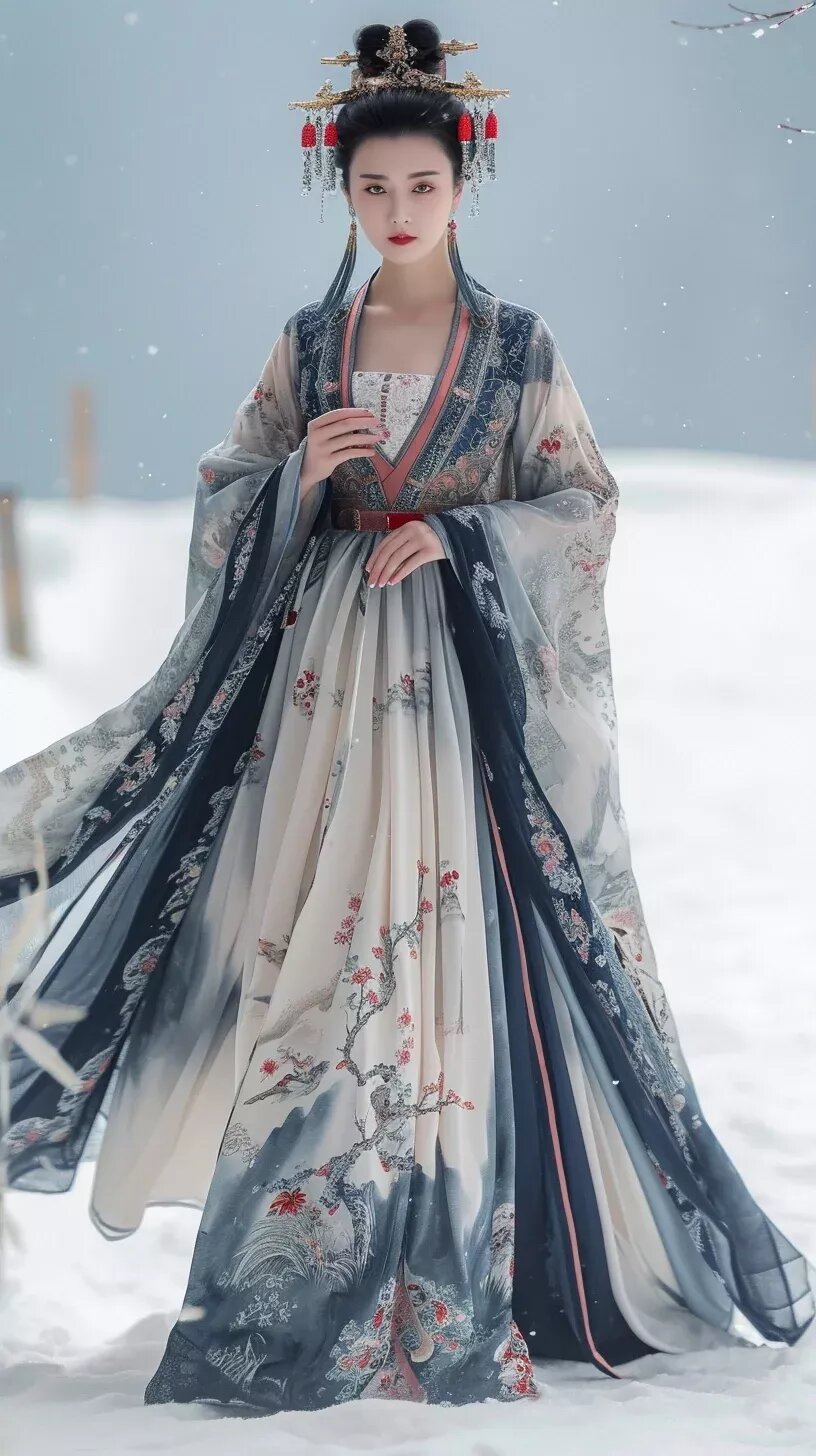 The Art of the Horseface Skirt:Seven Pleats,Trapezoidal Design,and Gold Embroidery The Art of the Horseface Skirt:Seven Pleats,Trapezoidal Design,and Gold Embroidery