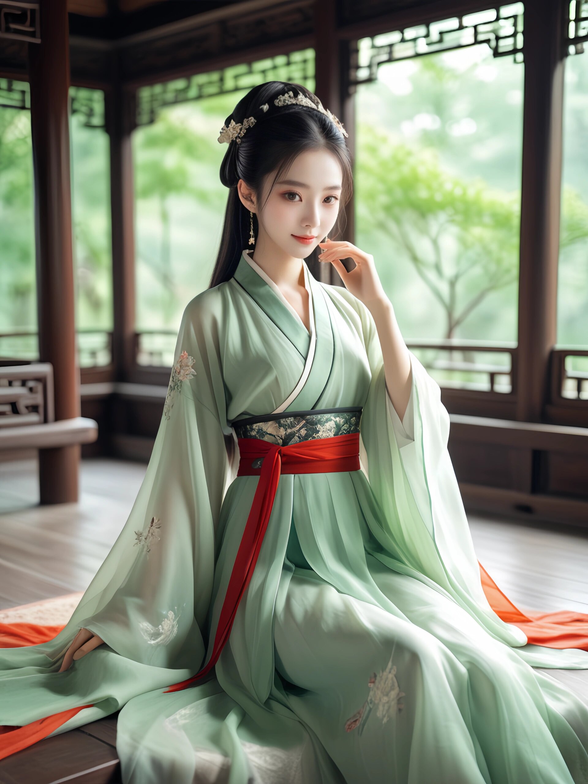The Journey of a 15-Year-Old Girl into the World of Hanfu Fashion