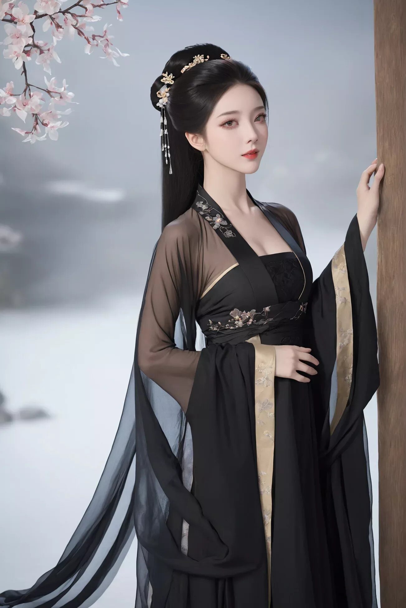 Exploring Li Leyuans Hanfu Fashion:A Traditional Chinese Beauty in Modern Context Exploring Li Leyuans Hanfu Fashion:A Traditional Chinese Beauty in Modern Context