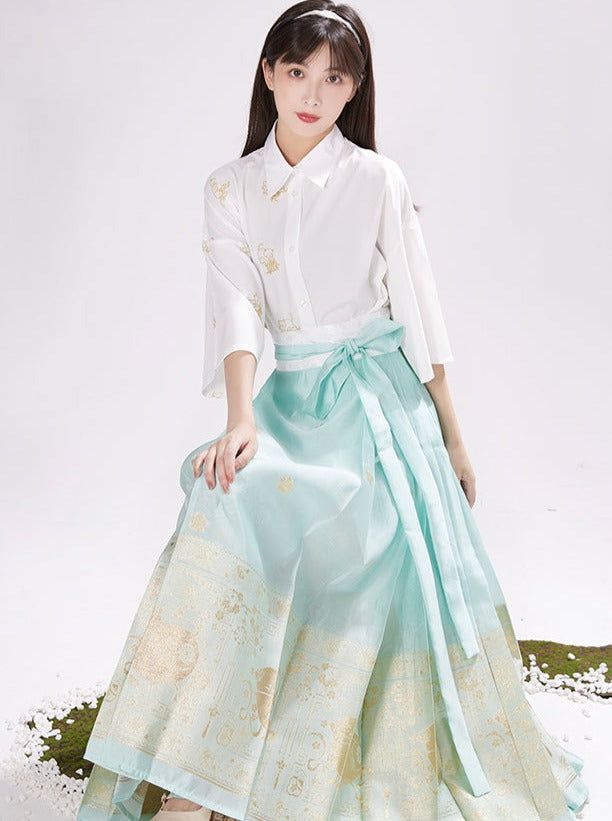 Summer Fashion:The Rise of Hanfu Short-sleeved Womens Clothing Summer Fashion:The Rise of Hanfu Short-sleeved Womens Clothing