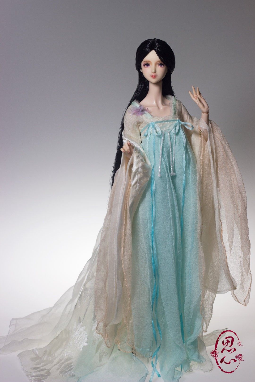 汉服发型全头套 汉服发型全头套