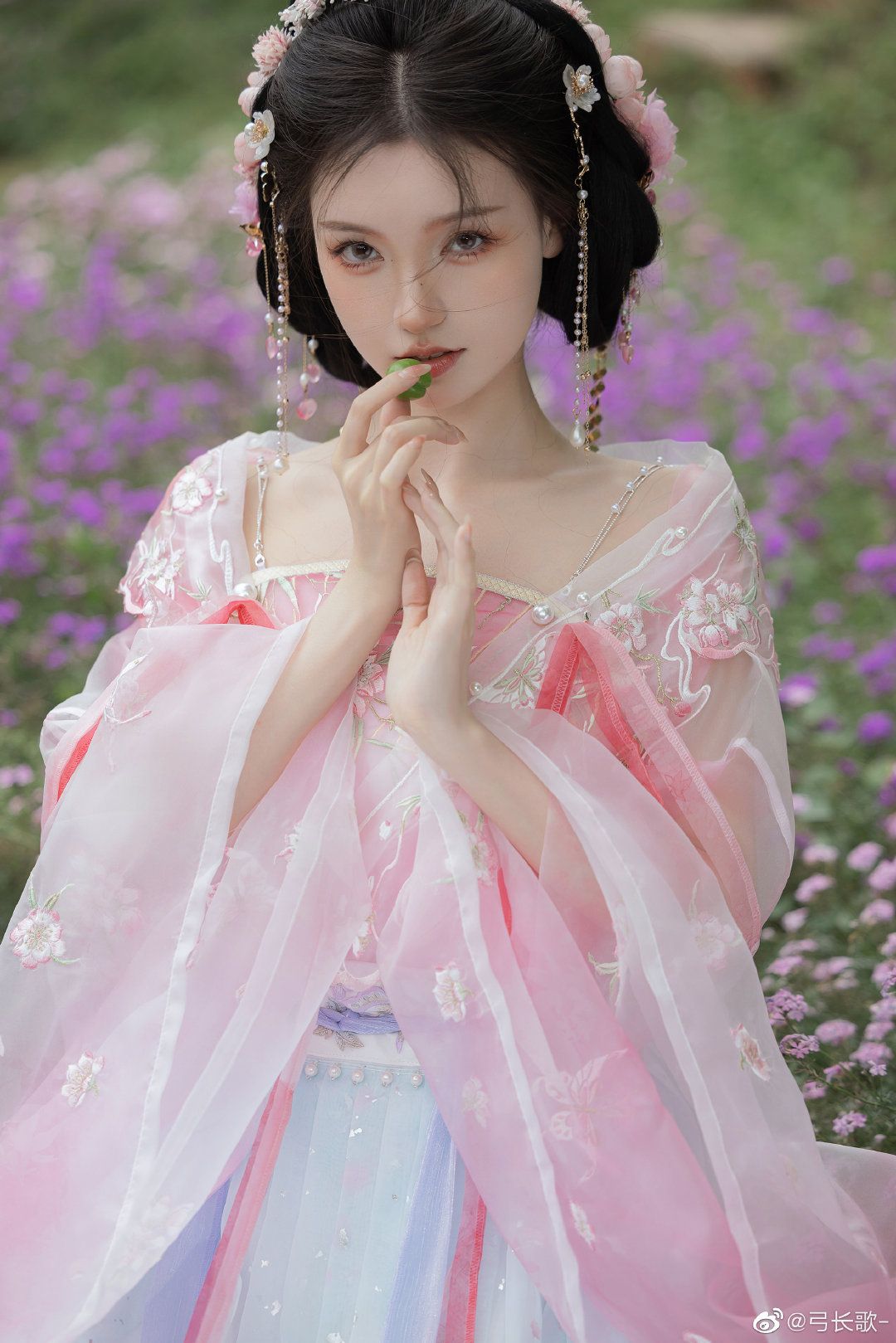 Worry-Free Hanfu:The Serene Beauty of Magnolias and Peaceful Meeting Worry-Free Hanfu:The Serene Beauty of Magnolias and Peaceful Meeting