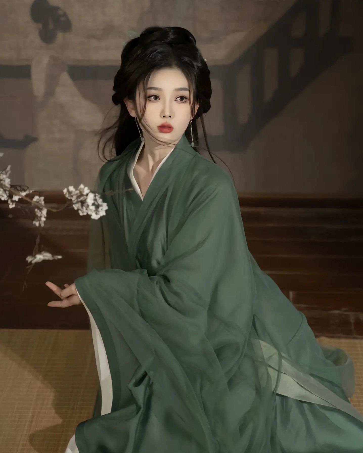 The Splendor of Hanfu Embroidery:A Journey into the Art of Scalloped Straps The Splendor of Hanfu Embroidery:A Journey into the Art of Scalloped Straps