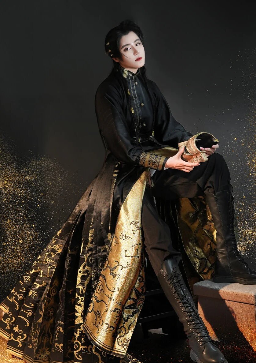 Winter Style of Black Horseface Skirt Winter Style of Black Horseface Skirt