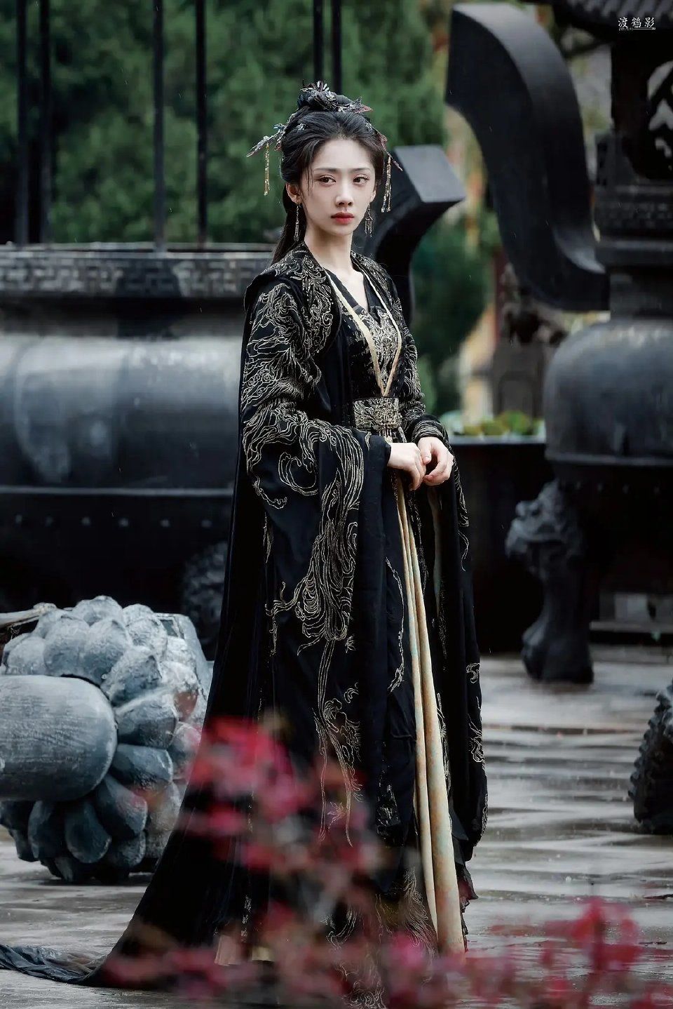 A Girls Chinese Style Ma-Face Skirt for Spring and Autumn A Girls Chinese Style Ma-Face Skirt for Spring and Autumn