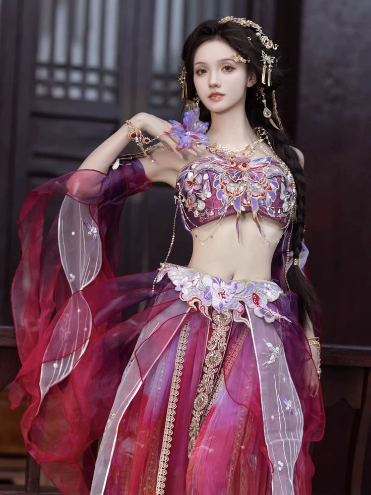 Summer Fashion for Big Girls in Hanfu Traditional Chinese Attire Summer Fashion for Big Girls in Hanfu Traditional Chinese Attire