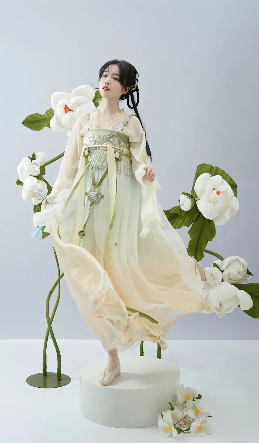 Summer Hanfu Childrens Wear for 9-Year-Old Girls:The Essence of Traditional Elegance Summer Hanfu Childrens Wear for 9-Year-Old Girls:The Essence of Traditional Elegance
