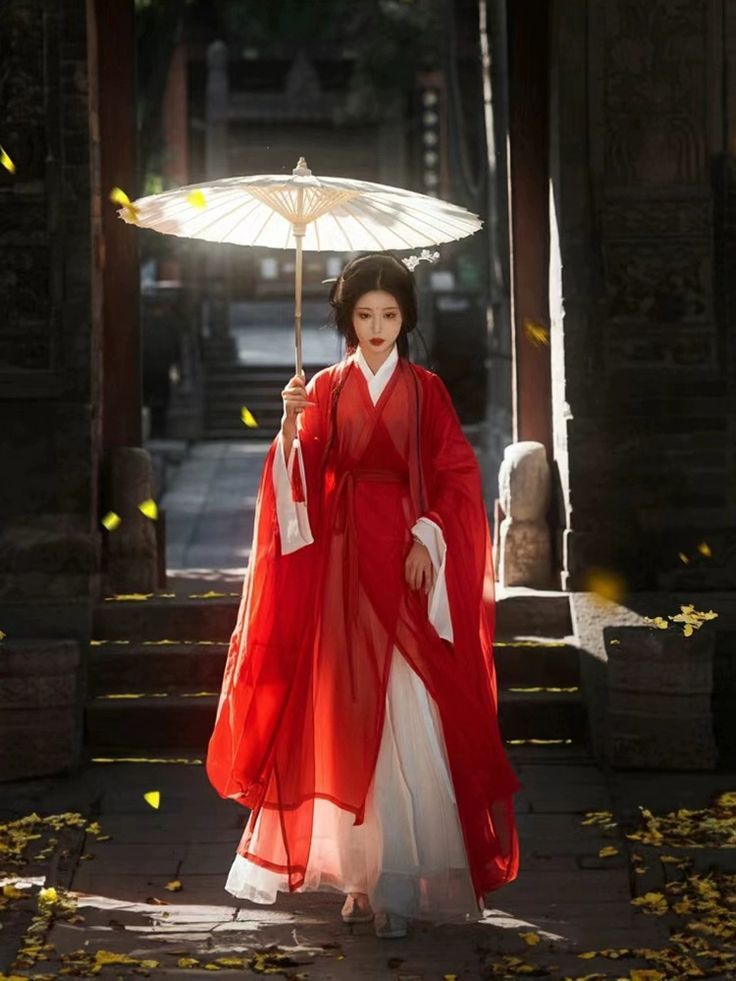 The Ming-Style Hanfu Wedding Gowns:A Blend of Tradition and Elegance The Ming-Style Hanfu Wedding Gowns:A Blend of Tradition and Elegance