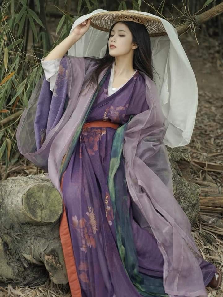 The Splendor of a Tang Princess in Her Hanfu Manteau The Splendor of a Tang Princess in Her Hanfu Manteau