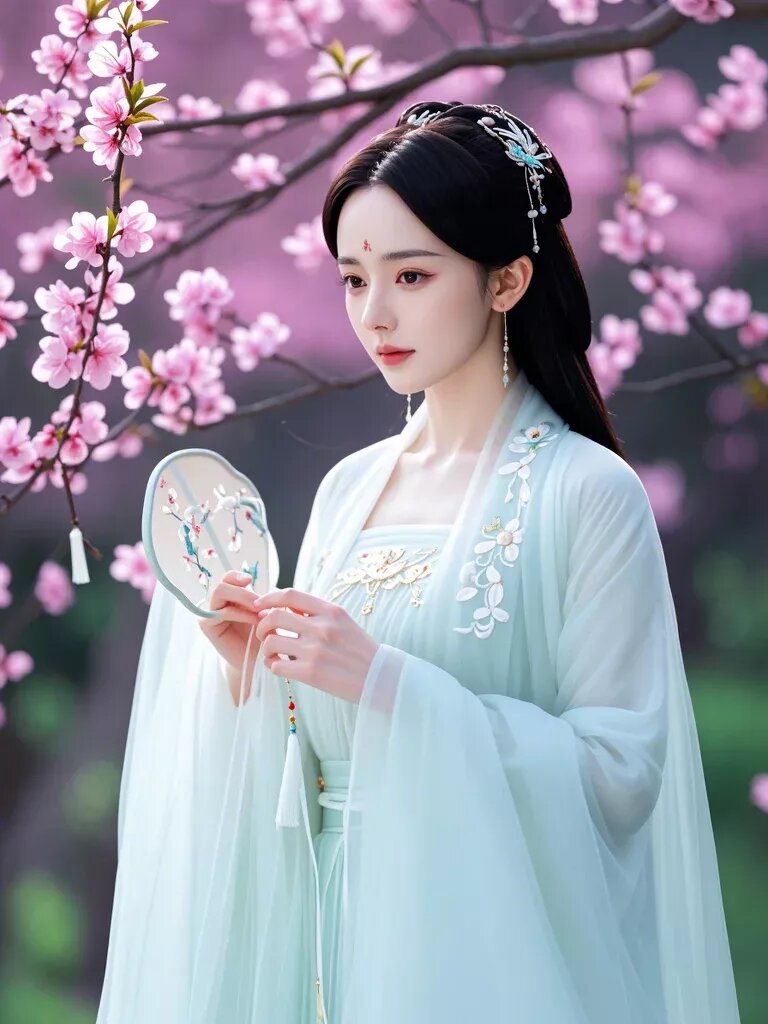 Hanfu Elegance and the Spiritual Bond of the Deer Heart in the Realm of Yao Yao Hanfu Elegance and the Spiritual Bond of the Deer Heart in the Realm of Yao Yao