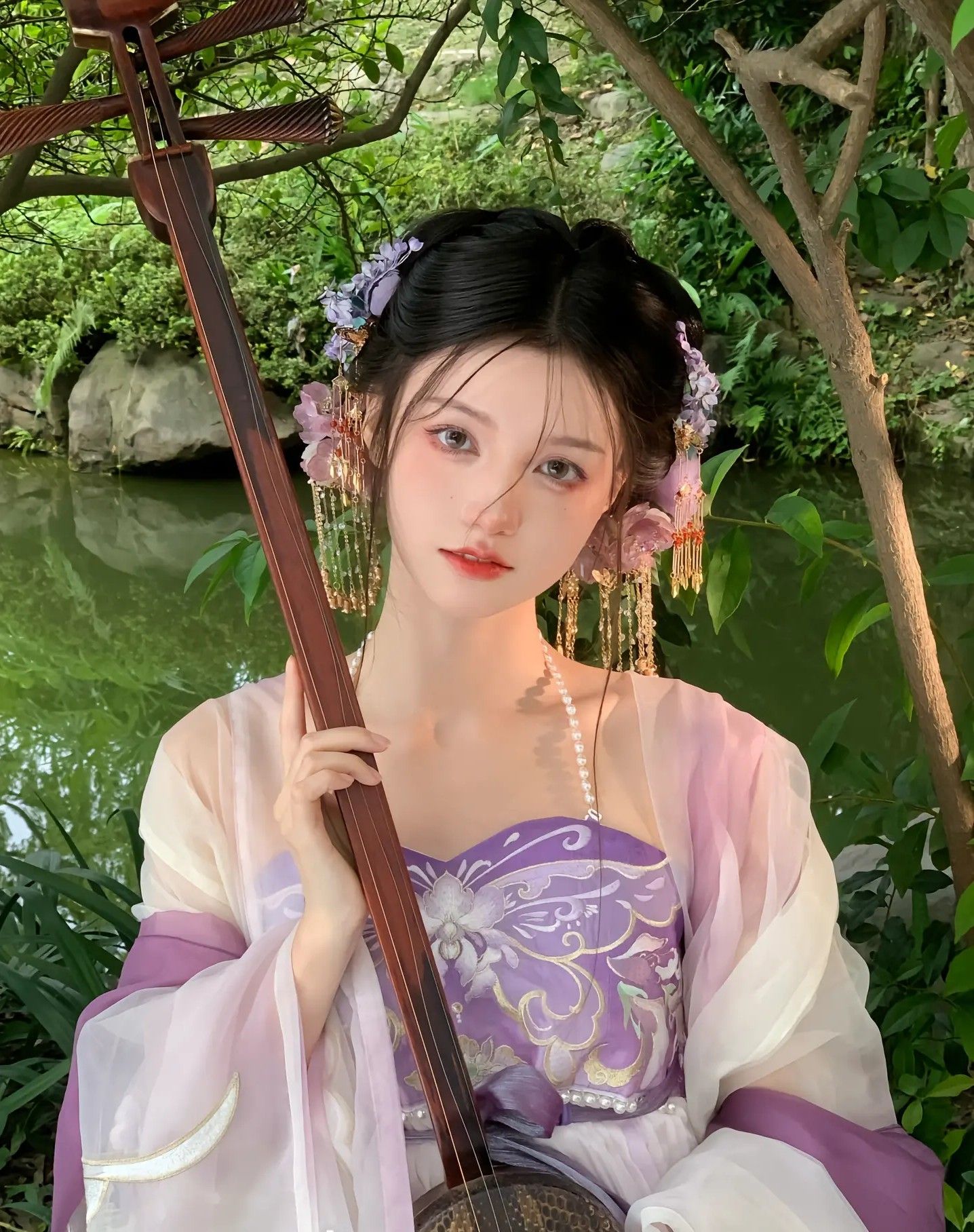 Childrens Traditional Hanfu Summerwear for 8-Year-Old Kids Childrens Traditional Hanfu Summerwear for 8-Year-Old Kids