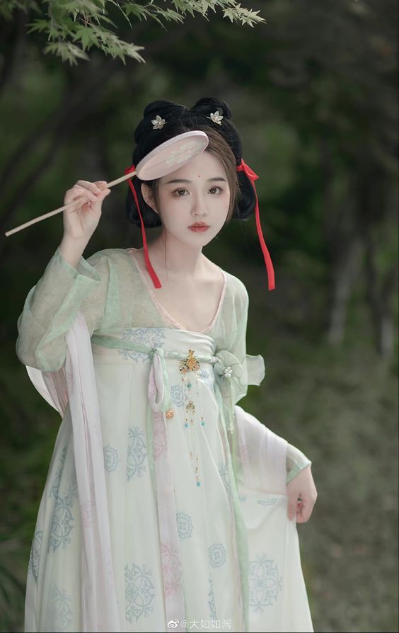 The Enchanting Beauty of Ancient Hanfu Womens Horseface Skirt The Enchanting Beauty of Ancient Hanfu Womens Horseface Skirt