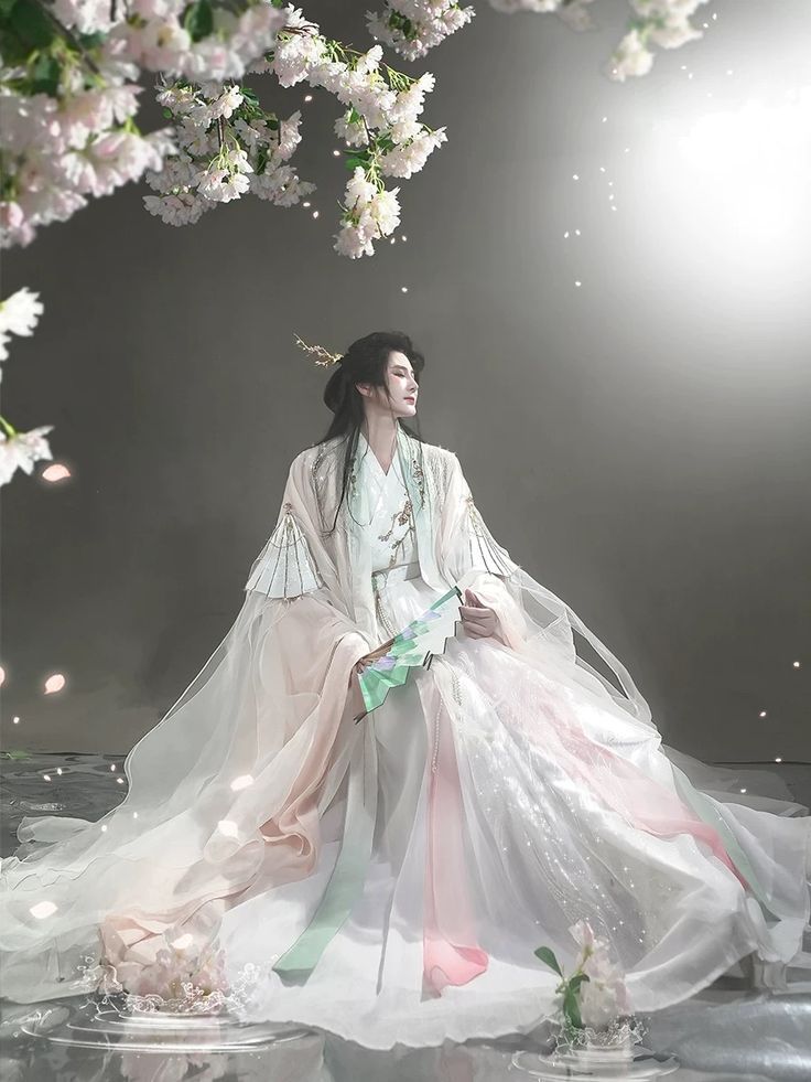 The Elegance of Hanfu:Unveiling the Mystery of the Ocean of Time The Elegance of Hanfu:Unveiling the Mystery of the Ocean of Time