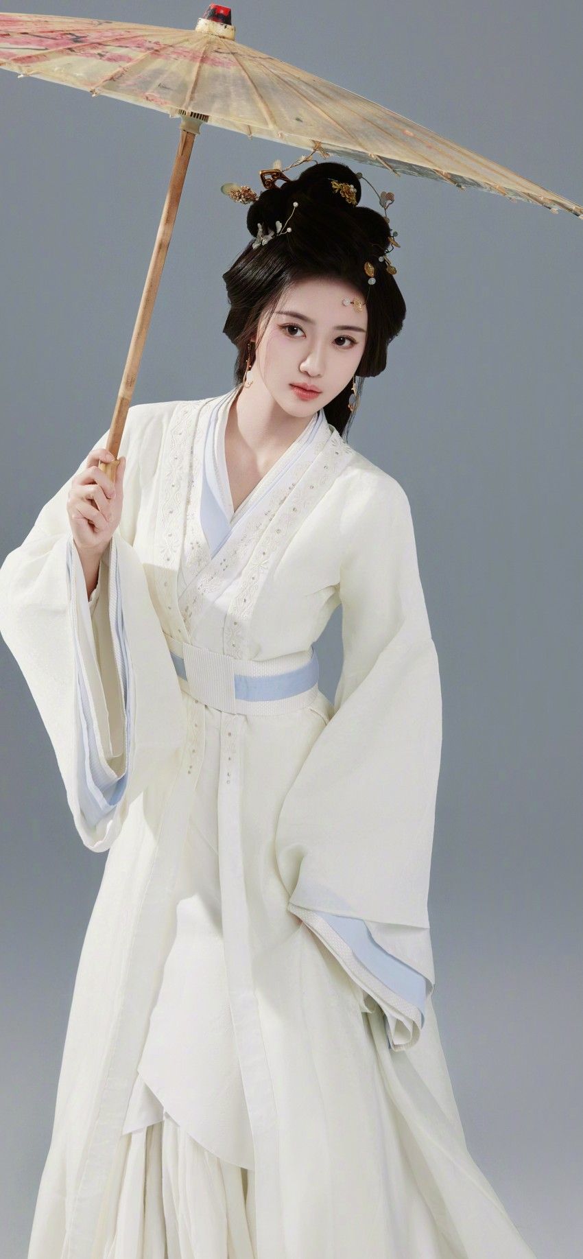 Childrens Traditional Performance Attire:Peach Blossom Cheongsam for Springs March Childrens Traditional Performance Attire:Peach Blossom Cheongsam for Springs March