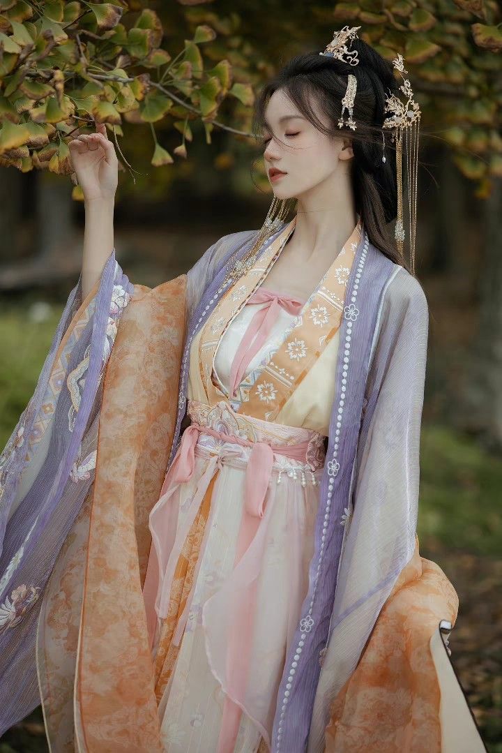 Girls New Years Hanfu Horse-Face Skirt:A Traditional Elegance Girls New Years Hanfu Horse-Face Skirt:A Traditional Elegance