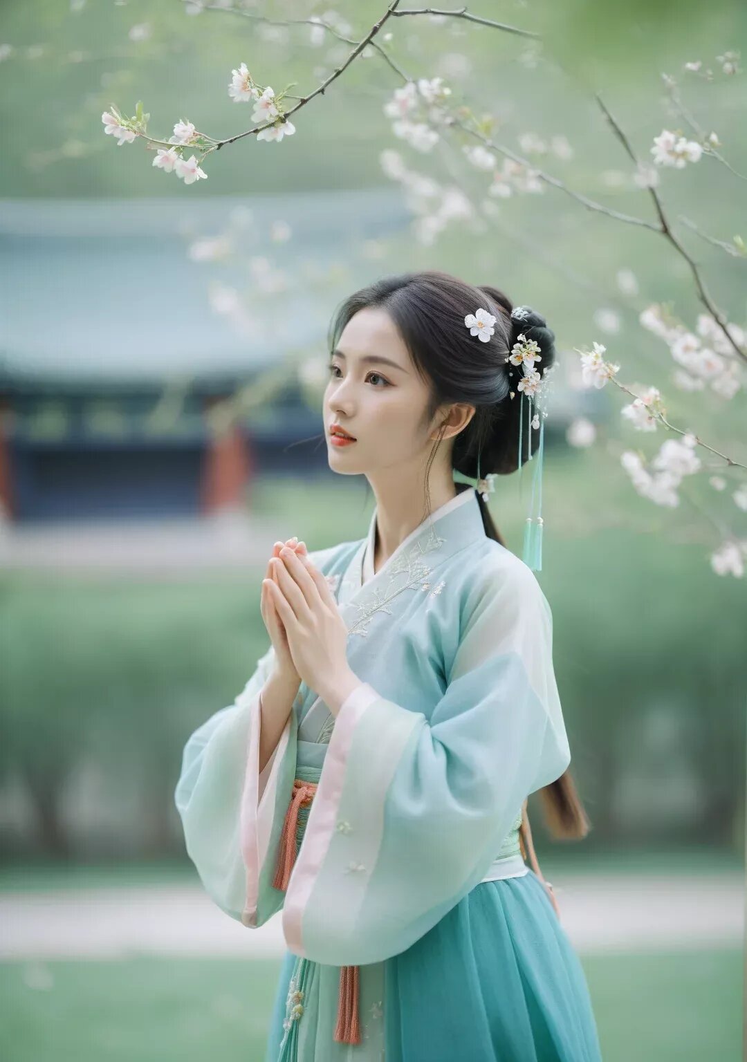 Latest Summer Girls Hanfu Fashion:Lightweight and Thin Hanfu Dress for Little Girls Latest Summer Girls Hanfu Fashion:Lightweight and Thin Hanfu Dress for Little Girls